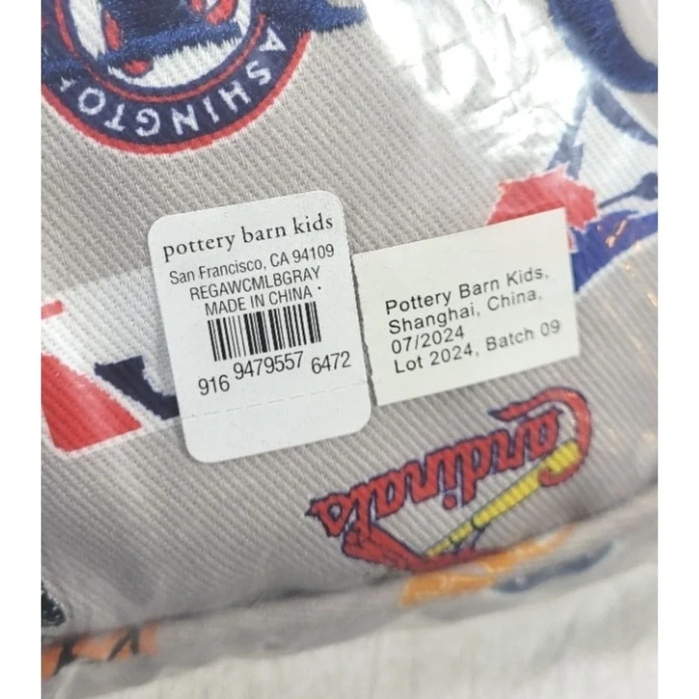 Pottery Barn Kids MLB Major League Baseball Anywhere Chair Slipcover - RAWLINGS